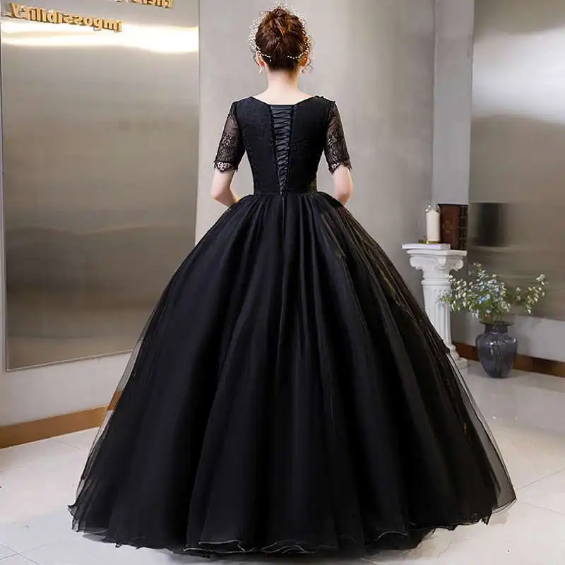 Robe de Rhde luxe avec appliques, robes de Quinceanera, robe de soirée vintage, robe éducative, grande taille