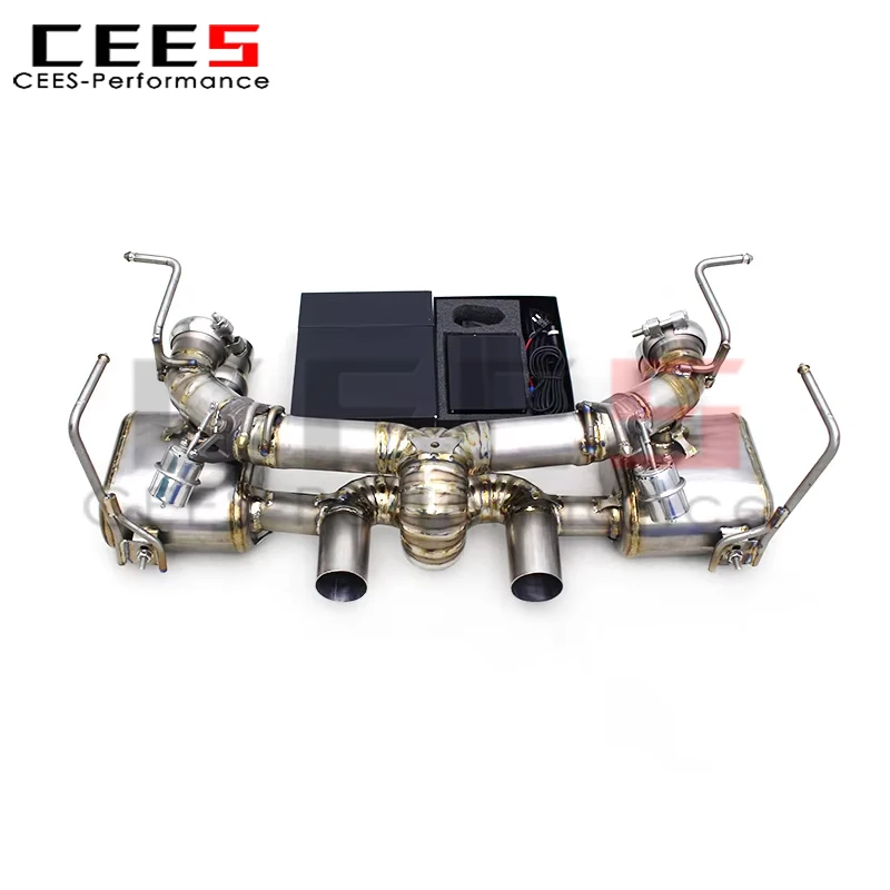 

CEES Valved Catback Exhaust for Ferrari 458 Italia/Spider/Speciale/458SC 4.5L 2011-2016 - Muffler & Valve System