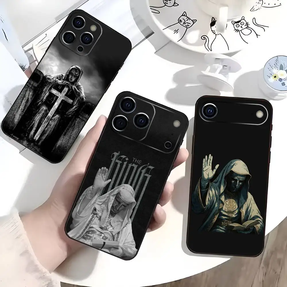 

Baldwin IV of Jerusalem Phone Case For IPhone 17,16,15,14,13,12,11,Plus,Pro,Max,Plus,XS,soft case Black silicone