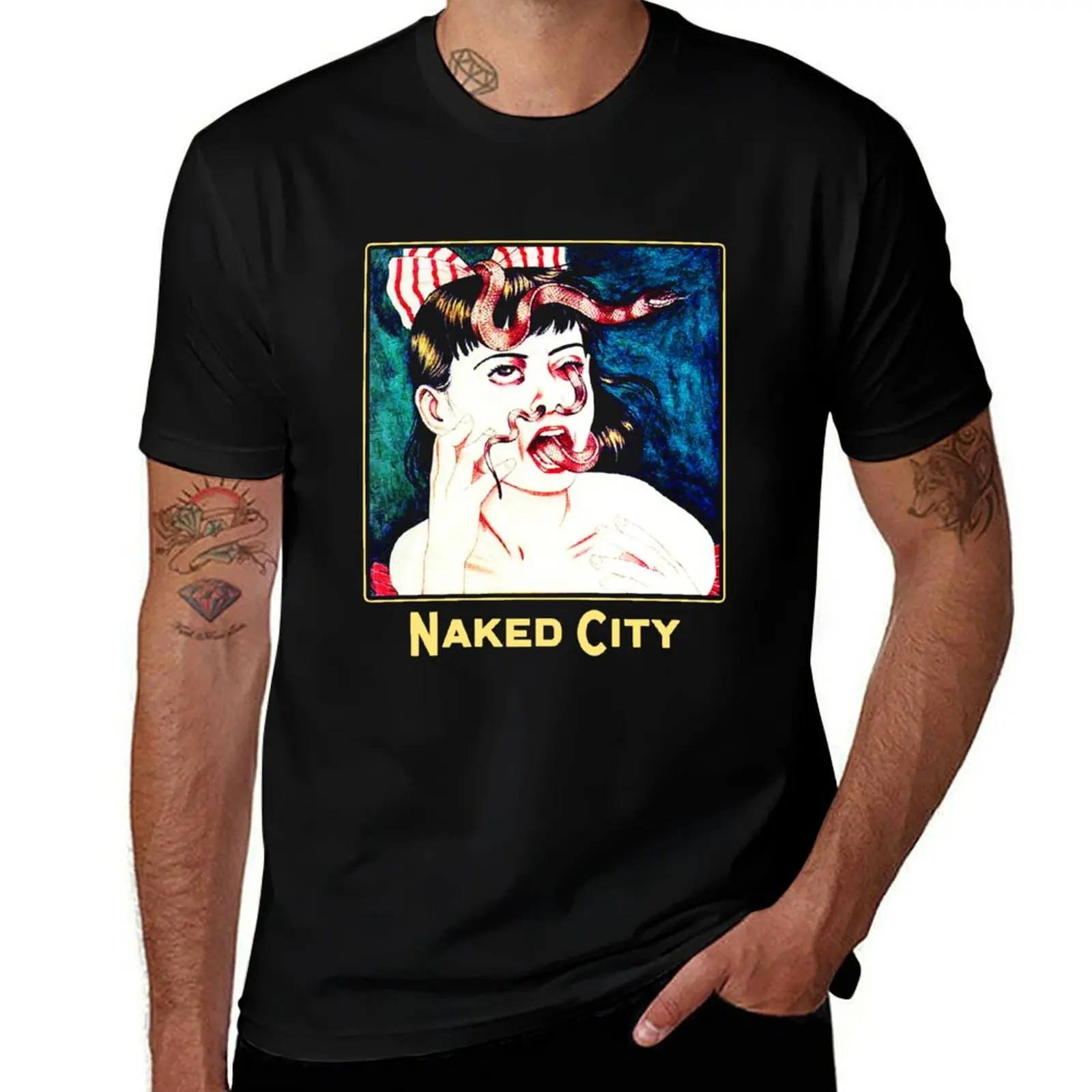 

John Zorn, Naked City Torture garden - Vintage Noise Music T-Shirt t shirt personalised man t shirt cotton