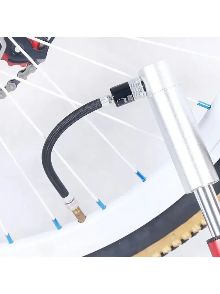 AliExpress Portable Bicycle Pump Extension Hose Air Inflator Tube Pipe for MTB Road Bike Cycling Accessories