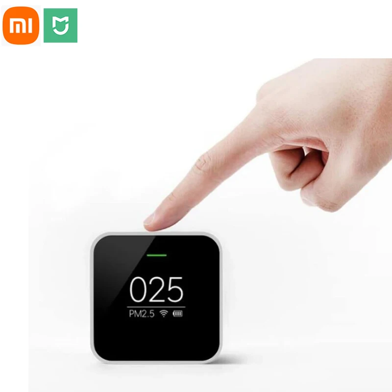 Imagem -05 - Original Xiaomi Mijia Pm2.5 Detector de ar Jcy01zm Inteligente Qualidade do ar Monitor com Tela Oled Wifi App Controle do Sensor de ar Tester