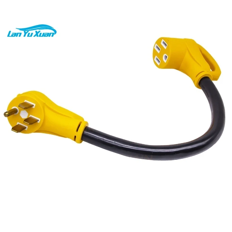 

ETL STW 6/3+8/1 Gauge 14-50P to 14-50R RV Extension Cord 25FT 50 FT Outdoor rv power Cord with Grip Handle 50 Amp