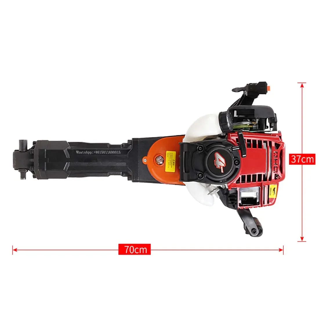 FOR Four-stroke high-power gasoline pick rock drill seedling machine tree digger crusher impact drill electric pick