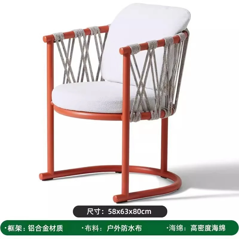 Mesas e cadeiras de vime ao ar livre pátio villa varanda ao ar livre cadeiras de lazer jardim ao ar livre à prova d'água e protetor solar