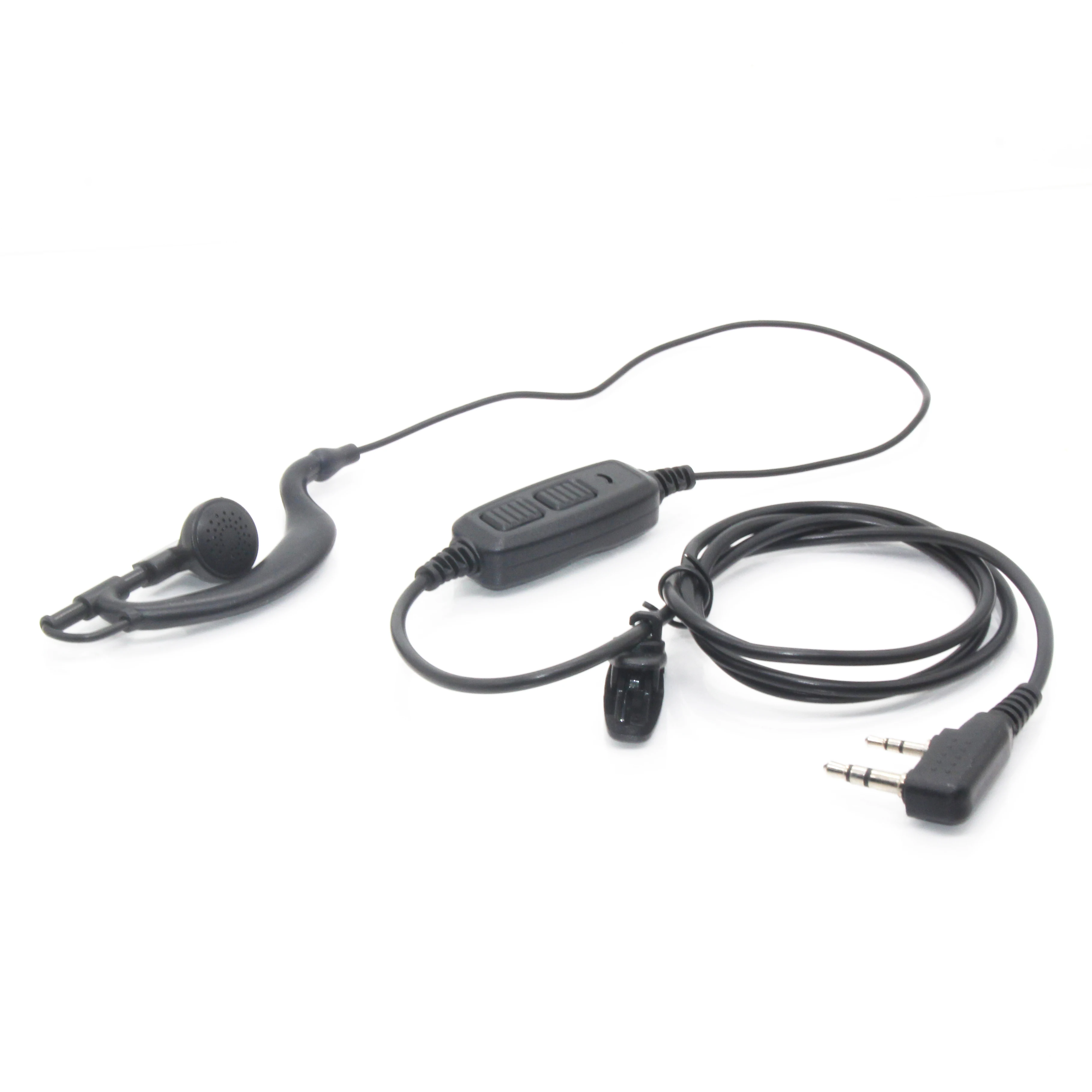 

2 Pin Dual PTT Earpiece Headset Mic for Baofeng UV-82 UV-8D Walkie Talkies