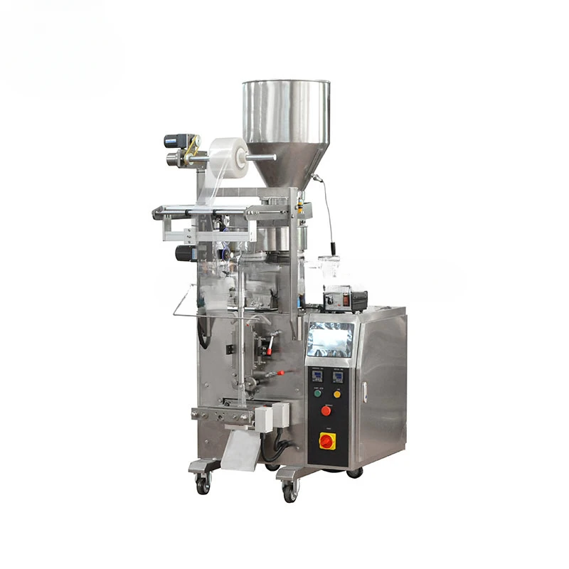 Small vertical granule and powder grains  filling and packing machine