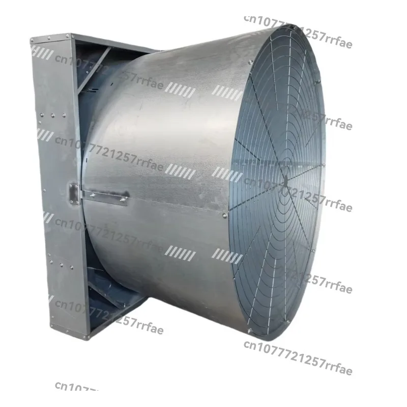 Conical fan 1.5 kW 50 inch industrial ventilation 1.1 kW exhaust fan, exhaust fan 380v blade diameter 1270mm
