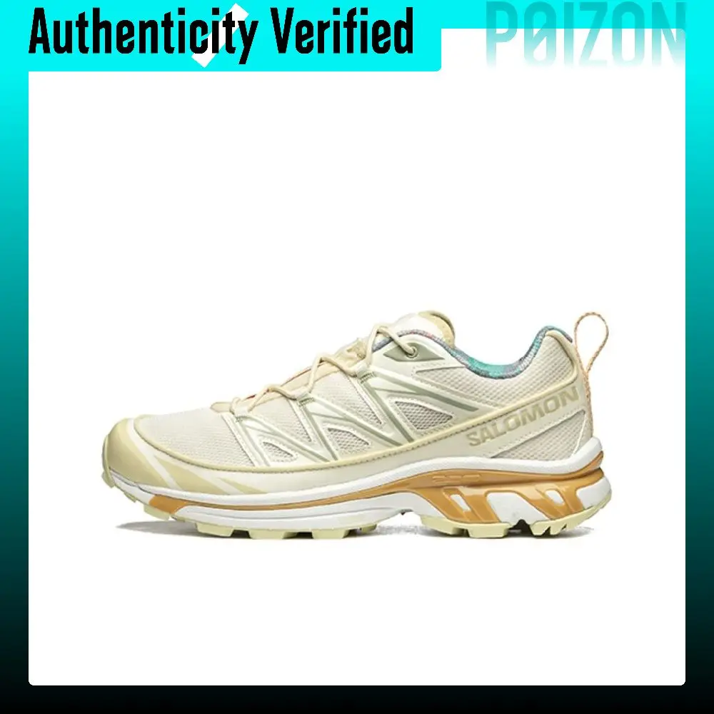 SALOMON XT 6 Expanse Cottage Core Mesh Comfortable Slip Resistant Coverage Low top Outdoor Shoes Unisex Ecru 471548