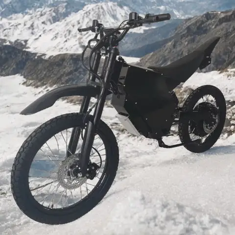 2025 Latest SS30 Electric Dirt Bike 5000W 8000W 12000W 15000W 72V 50AH 75AH Electric Bicycle Mountain Bike 19/21Inch Super Speed