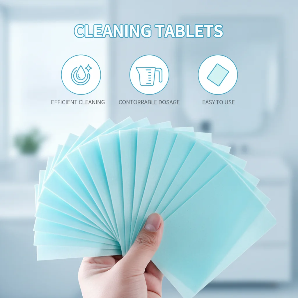 Floor Cleaning Strips Efficient Stain Lifting Long-lasting Aroma Floor Cleaning Tablets For Tile Wood Marble Household Floor
