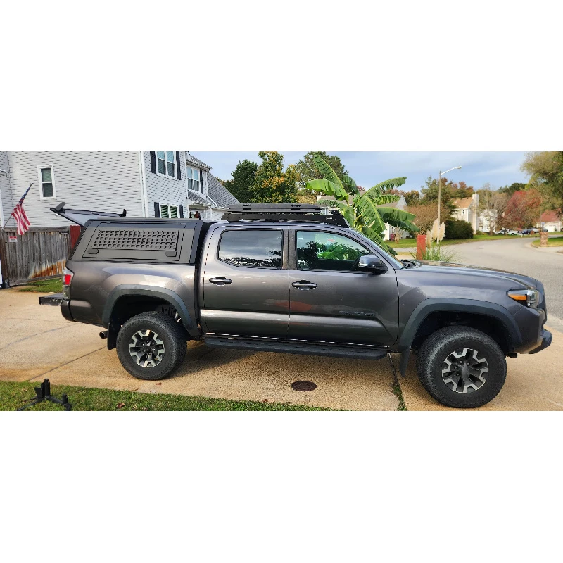 

Легко устанавливаемый тент-кунг для пикапа, совместимый с Toyota Tacoma 2021 года (6 футов)