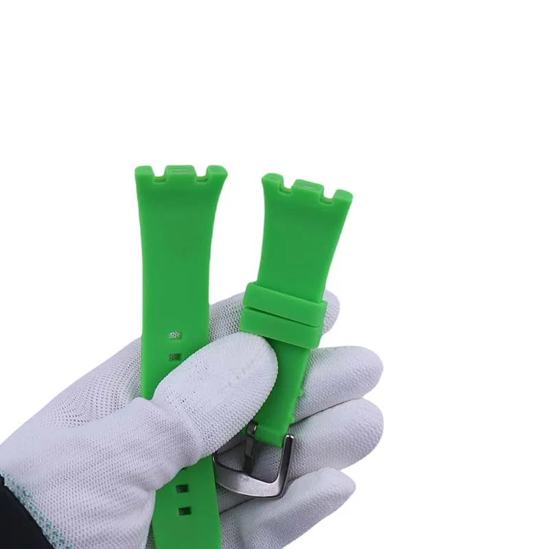 Das Uhrenarmband-Zubehör ist mit dem Casio GA2100 2110 GA-B2100 Sportarmband aus Silikonkautschuk kompatibel