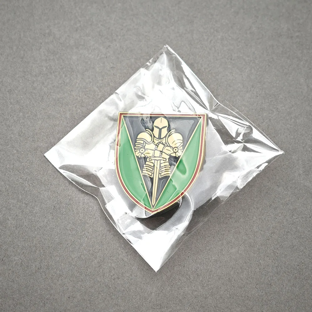 Ukraine 17. schwere mechanisierte Brigade Metall-Emaille-Anstecker UAF Armee-Schild-Abzeichen Kryvyi Rih Ritter-Brosche Taktische Reversnadeln – Detail 12