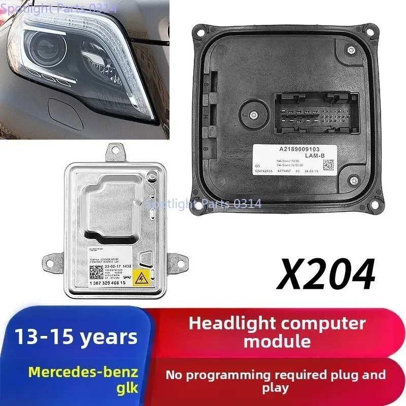 

New For Mercedes Benz W204 X204 GLK A1669002800 166 900 28 00 A2189009103Car HID D1S Xenon Ballast Headlight Control Unit Module
