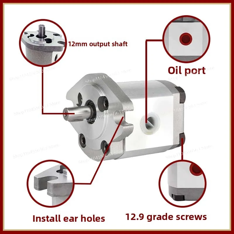 

Гидравлический шестеренчатый насос HGP-1A-F4R, масляный насос F5R F2R F3R F6R HGP-3A HGP-2A, высоконапорный, износостойкий