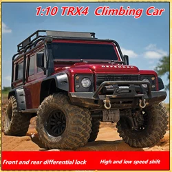 Nuovo Traxxas 1:10 telecomando elettrico a quattro ruote motrici fuoristrada Trx-4 simulazione Climbing Vehicle differenziale Lock