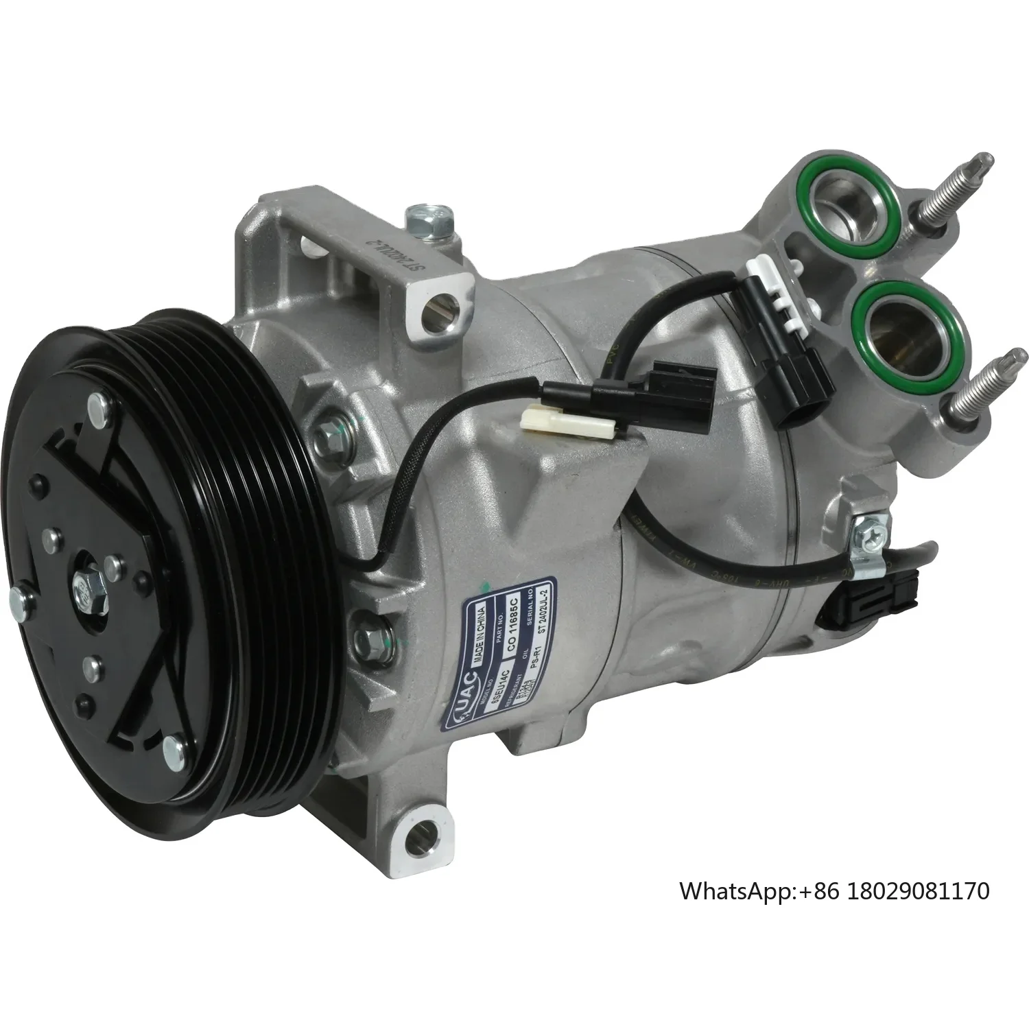 

12V Auto AC Air Conditioning R134a Compressor for Volvo S60 V60 XC40 XC60 18-22 OEM 31449067 32260849 36010449 36011415