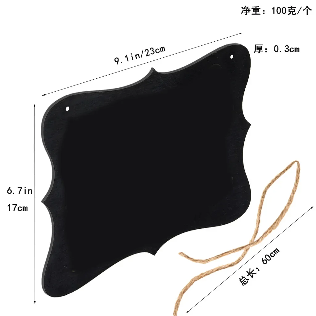 Tablica dwustronna do zawieszenia, z nadrukowanymi literami, drewniana, do pokoju dziecięcego, dekoracja domu, narzędzie do pisania dla dzieci.