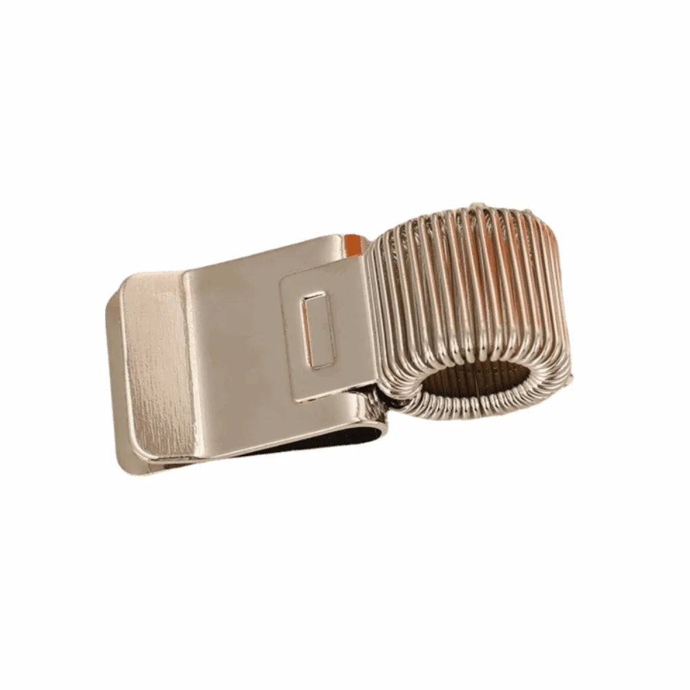 

Creative Metal Pen Clip Heavy-Duty Retro Retro Pen Clip Minimalist Secure Grip Notebook Pen Holder Office Supplies