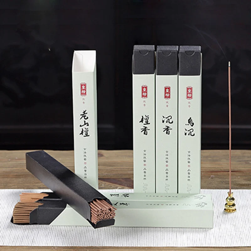 Sandalwood Incense Sticks for Relaxation & Sleep - 120 Sticks of Calming Agarwood Scent for Zen Home Meditation Aromatherapy