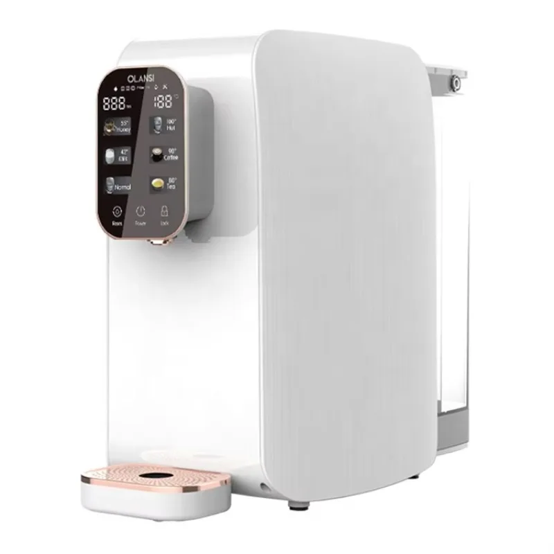 Customizable Multi-Stage Temperature Controlled Reverse Osmosis Water Purifier With Spare Filter For Household Living Space