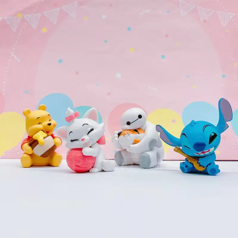 

In Stock New Cartoon Yellow Bear Stitching Character Plush Hug Toy Blind Box Cute Desktop Decoration Surprise Box Souvenir