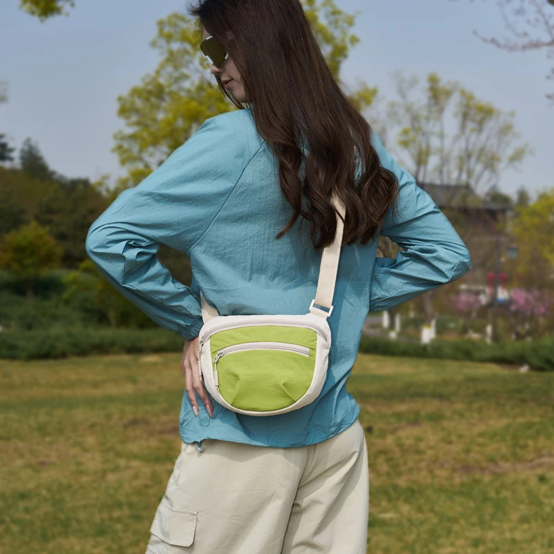 

Women's single-shoulder crossbody bag2026New canvas bag, casual multi-pocket commuter bag for women, Oxford cloth phone bag