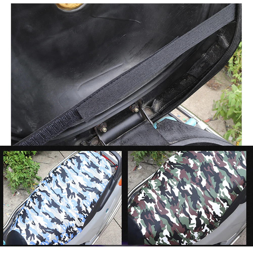 

Waterproof Seat Cover Motorcycle Saddle Passenger Cushion Bike Pad XXL Scooter Accessories Atv