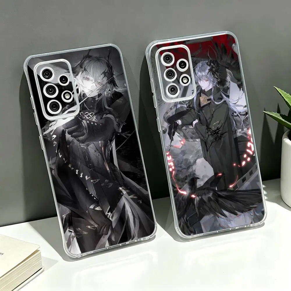 Arknight Logos  Transparent Case For Samsung Galaxy S26 S25+ S24 S23 S22 Ultra Plus FE A16