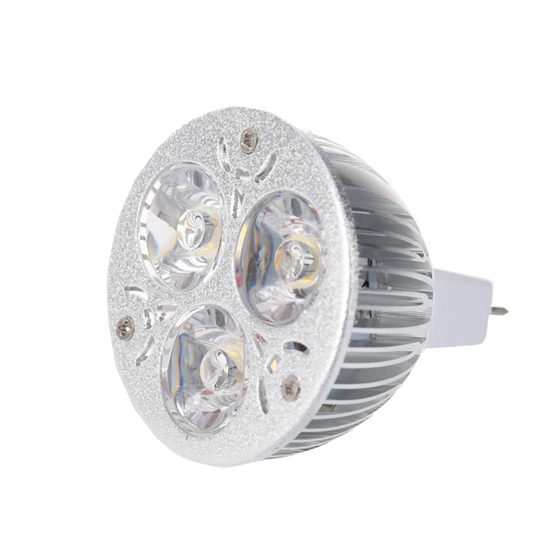 Imagem -02 - Lâmpada de Led Branco Quente Apenas Lâmpada Mr16 3x 3w 1224v 3x