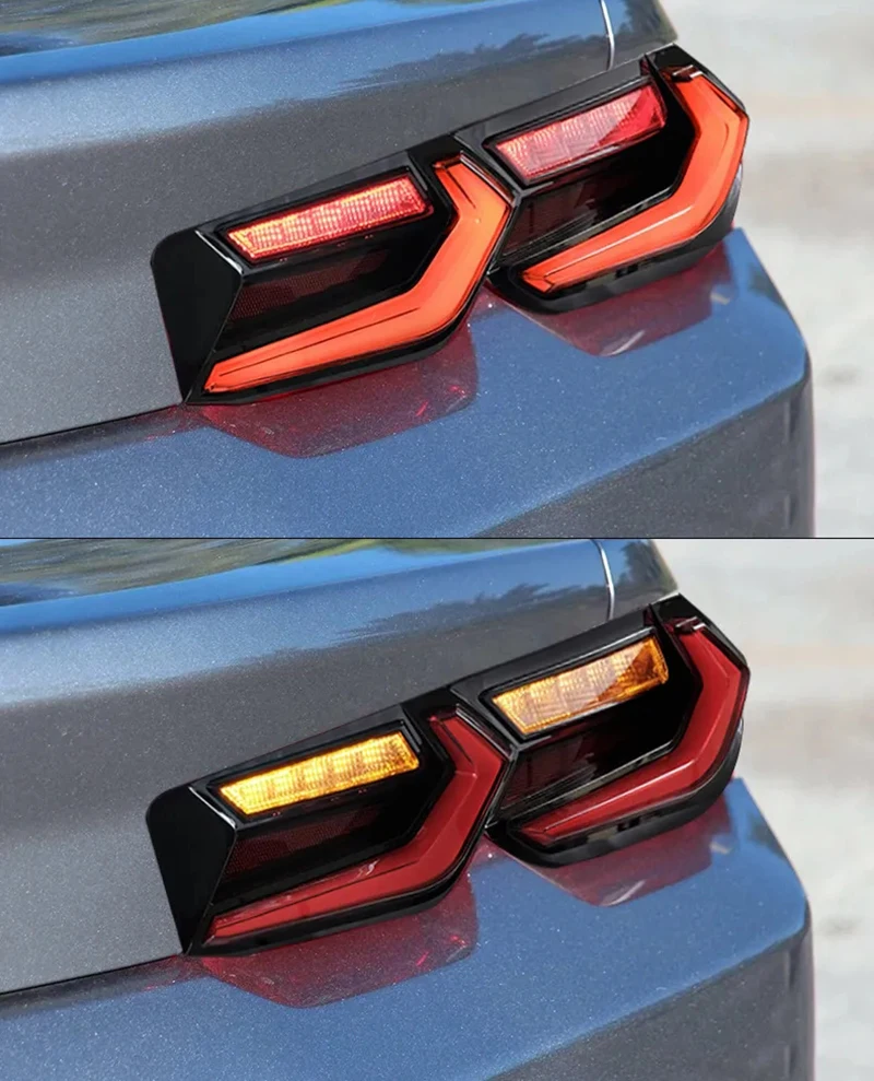 Auto Rücklicht Rücklicht Modifizierte LED Rücklicht Blinker Lampe Bremslicht für Chevrolet CAMARO 2019-2023