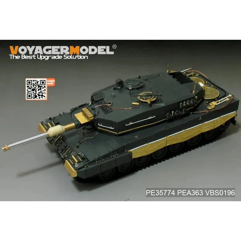 

Voyager Model PE35774 1/35 Modern German Leopard 2A4 Basic (For MENG TS-016) Photo Etched Part (Not Include Tank)