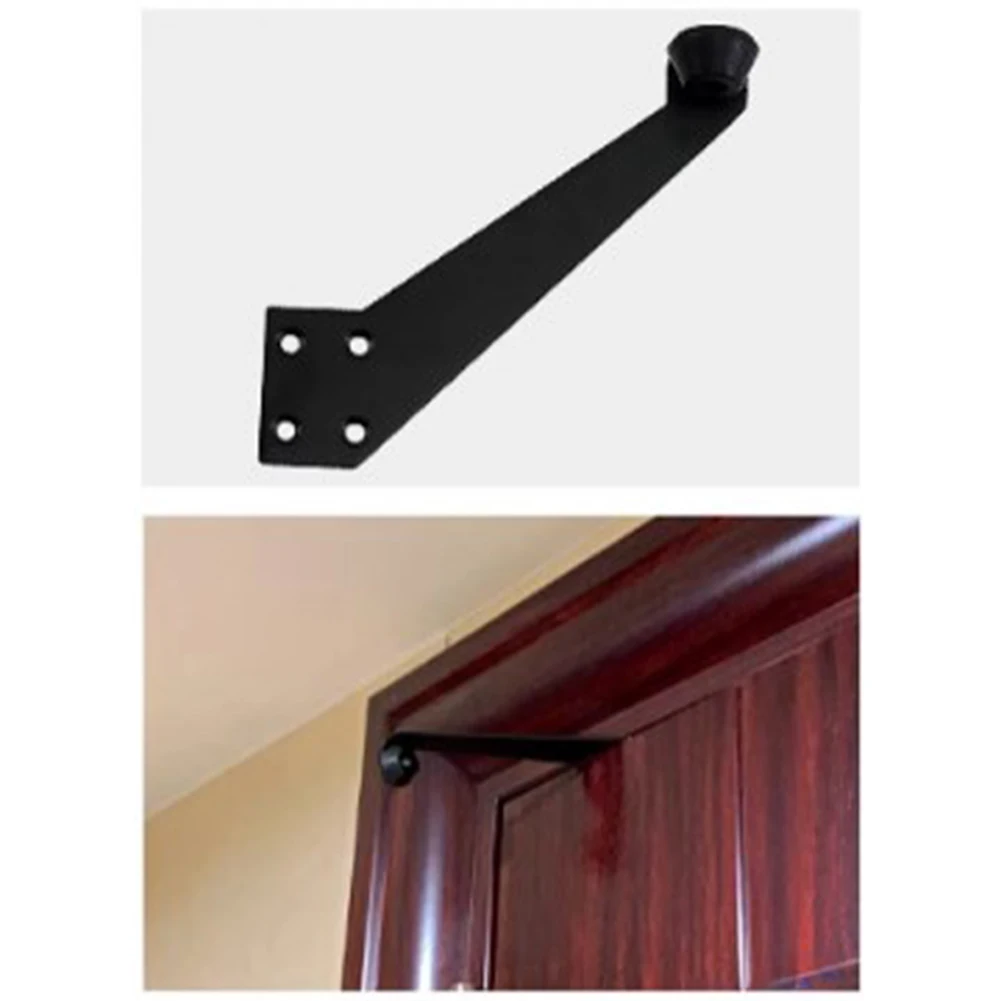 Rolha de porta de 90 graus, rolha de aço inoxidável, instalação discreta, evita danos na parede, adequada para portas de segurança