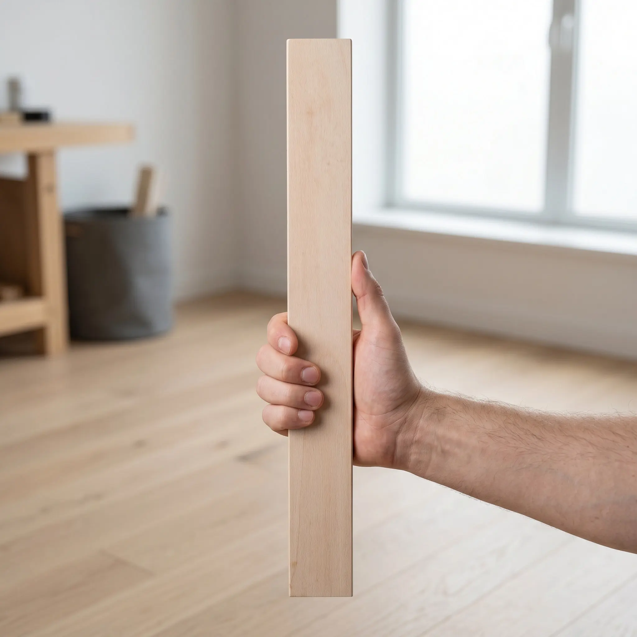 5Pcs Solid Wood Bed Slats Replacement Heavy Duty Mattress Support Board for Bed Frame Reinforcement and Anti-Sag Support