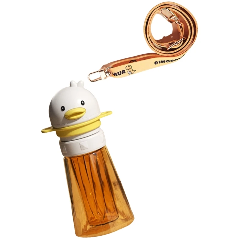 

Cartoon Cup Lid Cover for Toddler Easy Drinking Baby Water Bottle Straw Lid Feature Detachable Straw