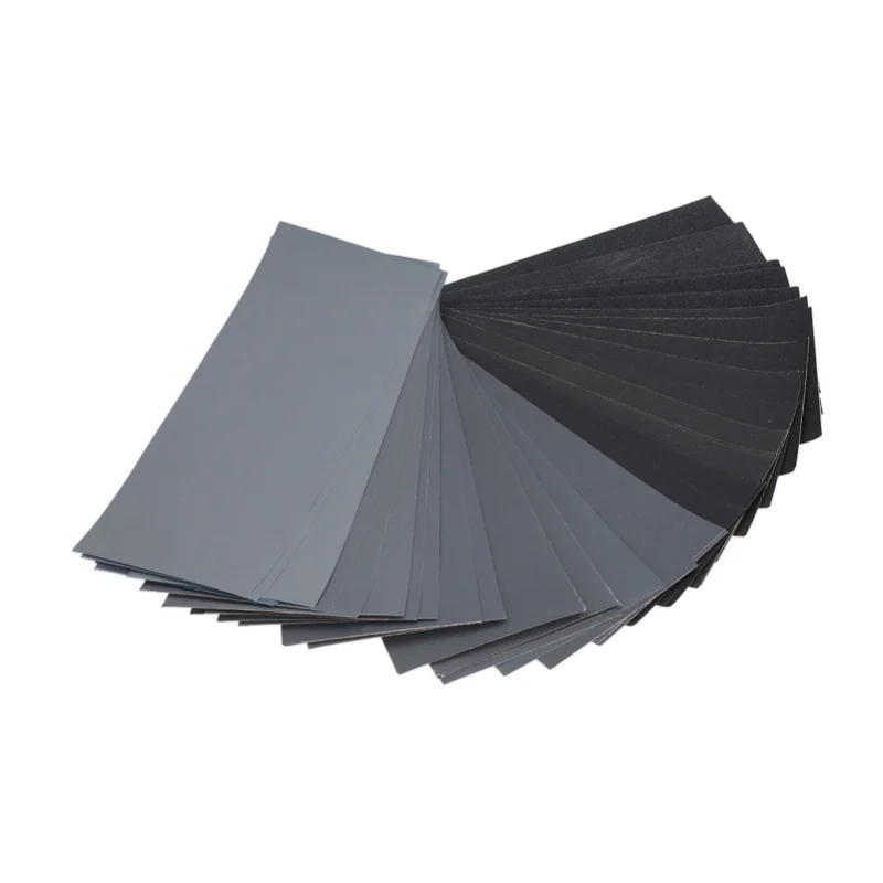 

Sand Paper Dry Wet Sandpaper 120 To 3000 Grit Waterproof Set Kit For Polishing Sanding42Pcs/Set