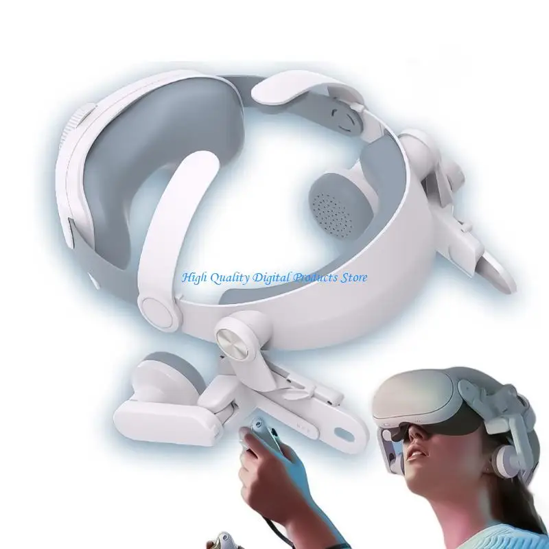 U2JE交換ヘッドバンドバランスウェイトVRヘッドウェアはQ 3の快適さを高める