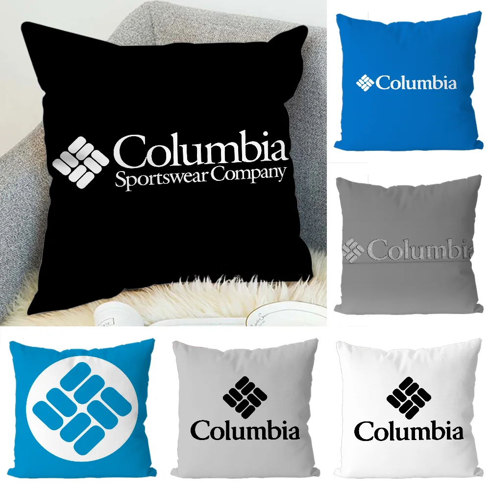 

C-Columbia Luxury Pillow Covers Double-sided For Car Pillows 45x45 Cushions Cover Home and Decoration Sofa Pillowcase