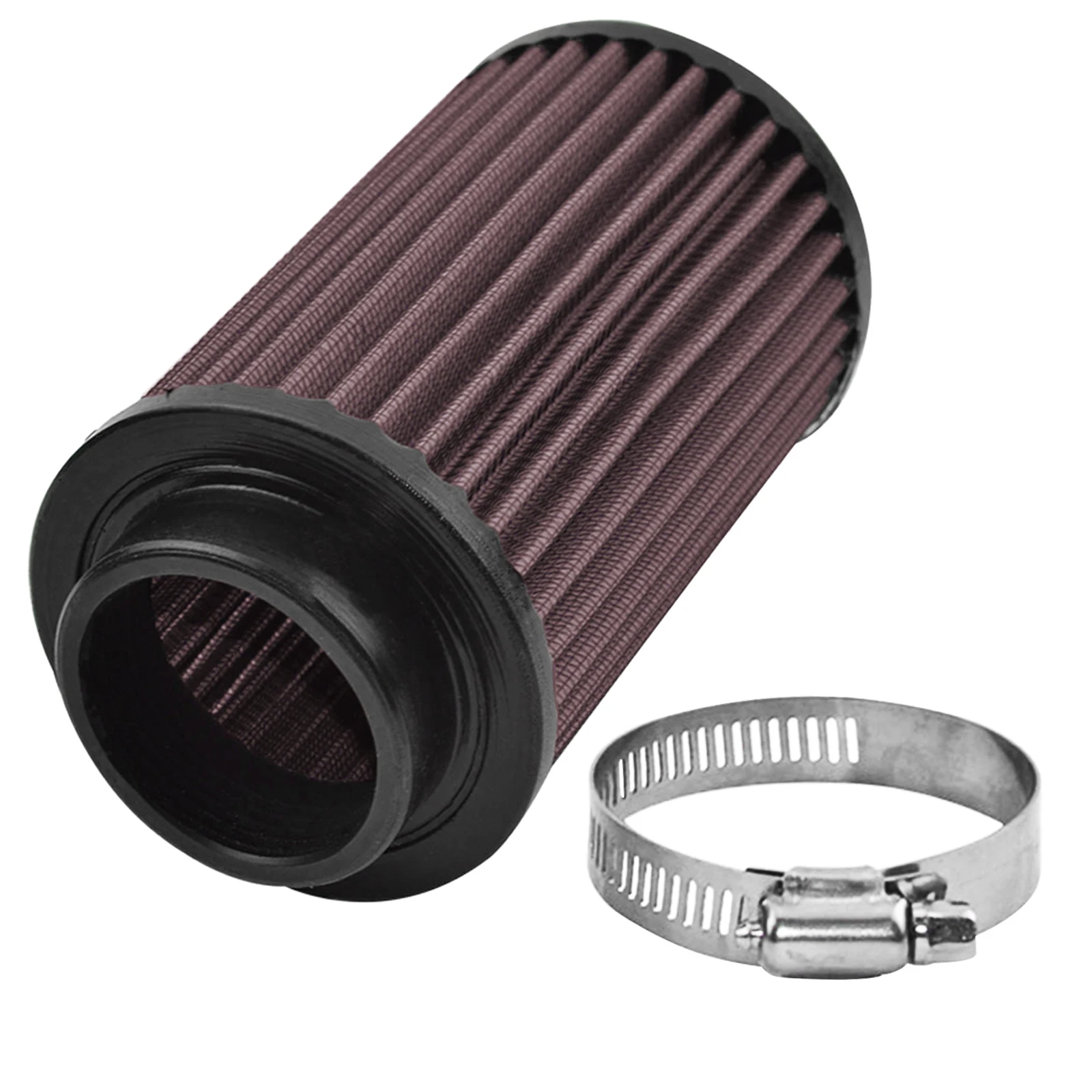 2Pcs Air Filters Cleaners for Yamaha YFZ350 Banshee YFZ 350 ATV Dirt Bike Motorcycle Accessories Replace RU-0210 Purple-red