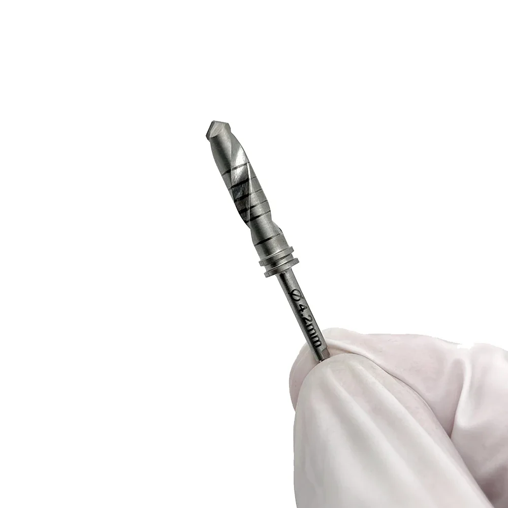 

8PCS Surgical Implant System Burs Dental Implant Drills Kit with Pilot Lance Drills for Maxillary Sinus Lift Procedure