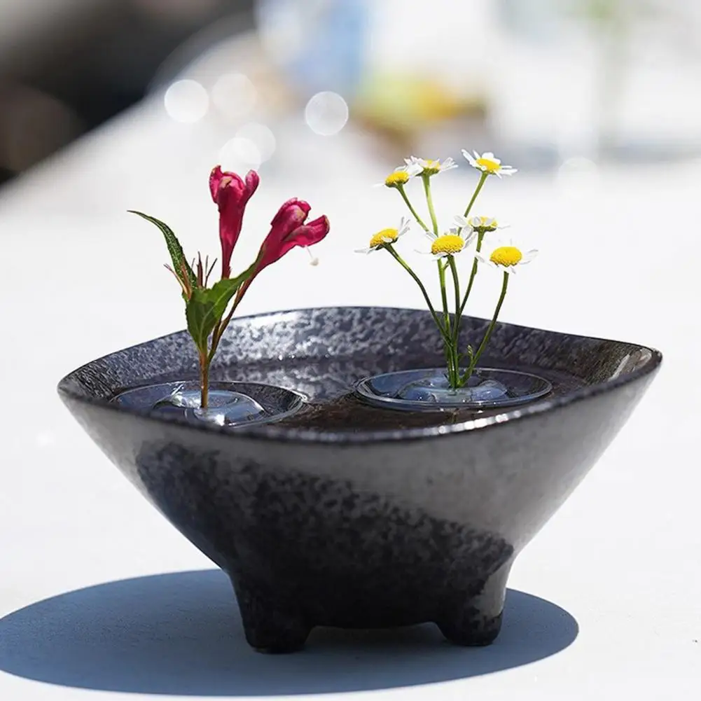 10/20/30Pcs Floating Floral Arrangement Holder Clear Floating Flower Stand Hydroponics Water Planting Bowl Home Decoration
