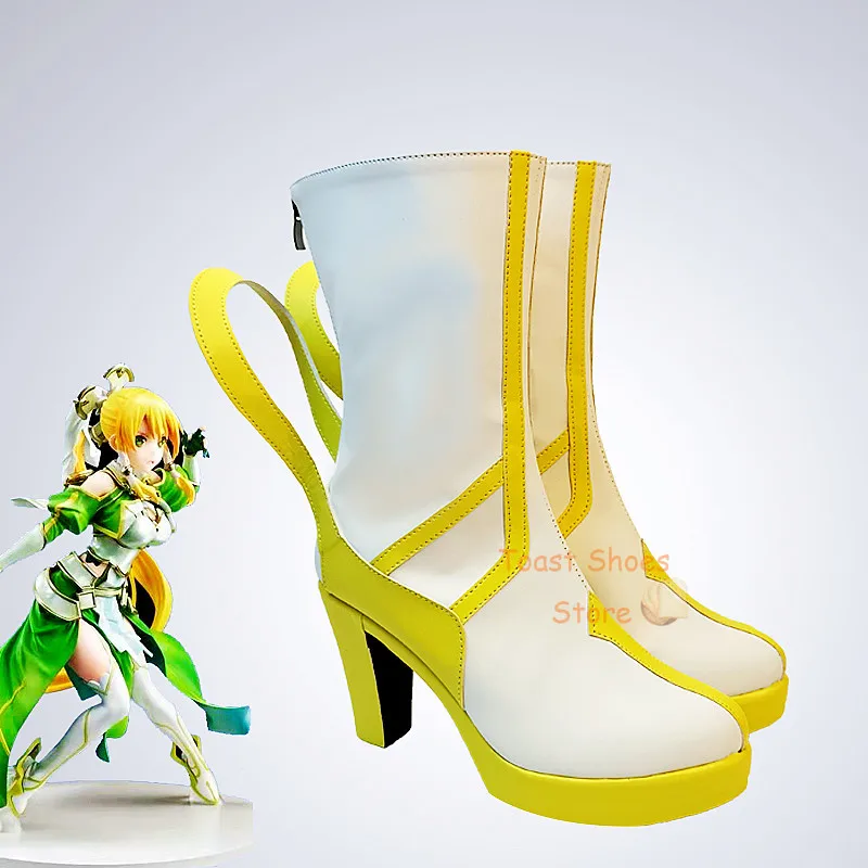 Lei Tilarari Cosplay Botas, Anime Sword Art Online, Traje de Halloween, Prop Comic Game, Estilo Sexy