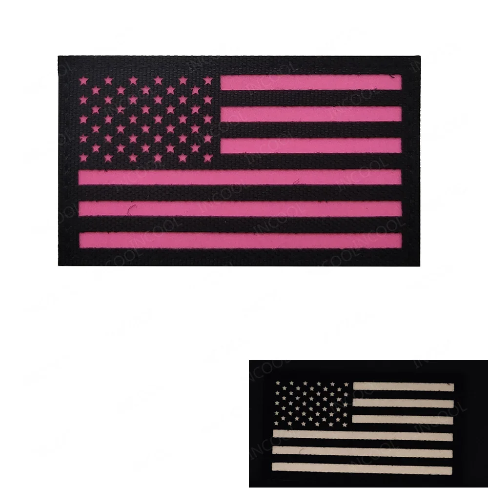 Parche bordado táctico bandera USA perro servicio K9 - imagen 5