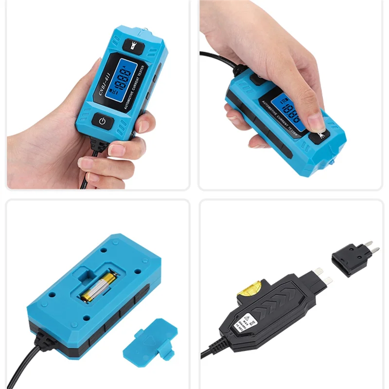 

WCS-CNBJ-611 Automotive Fuse Current Tester Car Leakage Analyzer Fault Tester Automotive Fuse Current Testing Tool