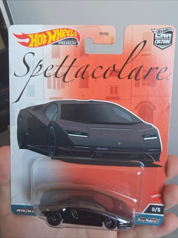 

Hot Wheels Premium Car Culture Spettacolare Fpy86 Series Car Model Italian Car Complete Set Lancia Alfa Romeo Vehicles Boys Gift