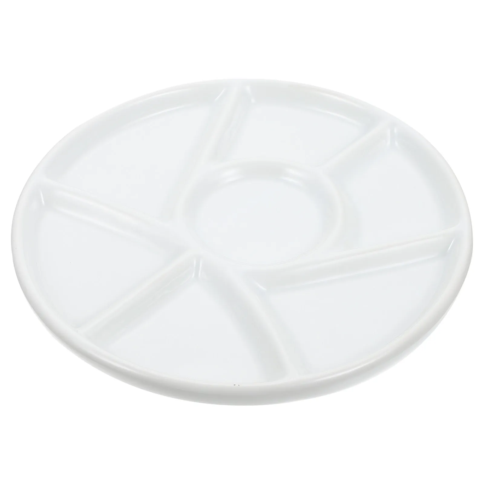 

Круглая керамическая палитра для смешивания цветов, легкая портативная подставка для пигментов, для рисования, акварели и чернил