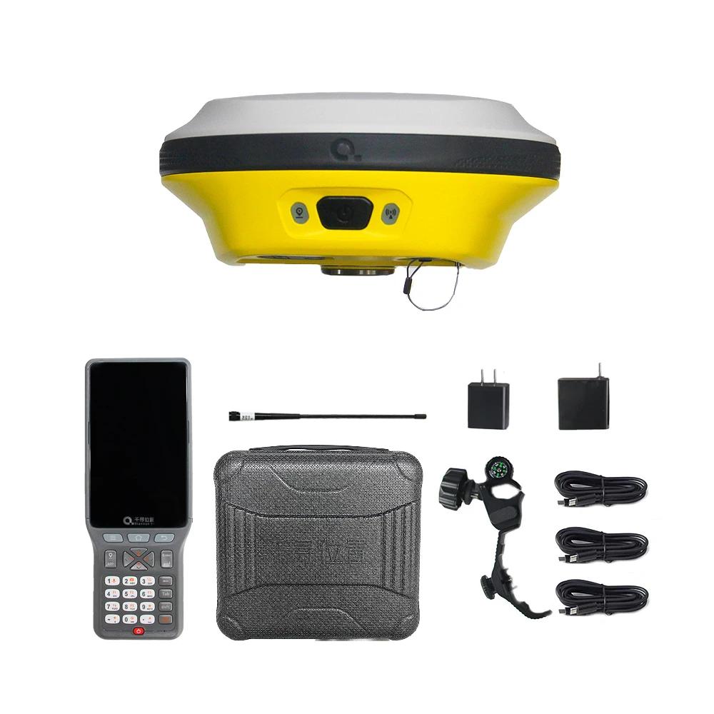 

Qianxun V5 GPS RTK With One Camera High Precision Gnss Rtk With Updatable Surpad Software&Google Maps Gps Receiver Rtk
