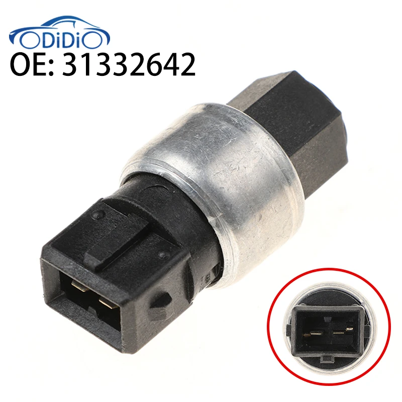 ODiDiO 31332642 Air Conditioning Pressure Sensor Car For Volvo C70 S40, C30, V50