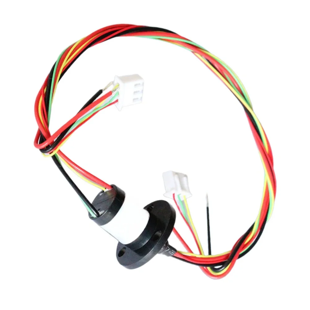 22mm Dual Channel Slip Ring Rated for 2A and 5A Load Capacity Used in For Gimbal Rotation and For Ferris Wheel Installations